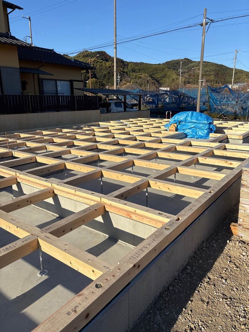 藤枝市堀之内で平屋建売住宅（上棟準備）( *´艸｀) イメージ