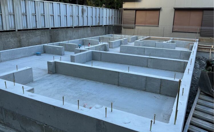 新川６期　基礎工事　完了 イメージ