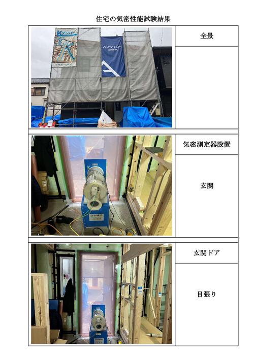 駿河区A4-1U様邸（気密測定）(#^.^#) イメージ