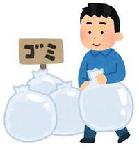 玄関のゴミ袋by職場の教養(#^.^#) イメージ