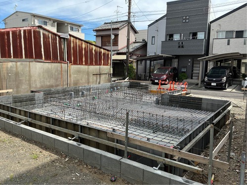 駿河区八幡5丁目9期（Ai採点92点）８９基礎配筋検査(#^.^#) イメージ