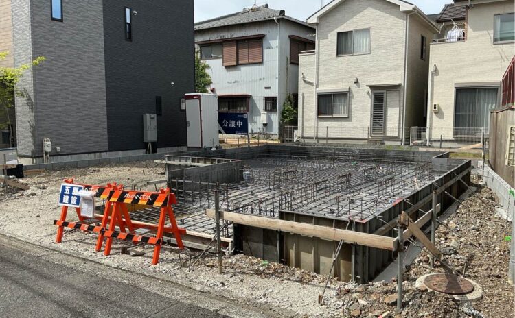 八幡９期　基礎工事 イメージ