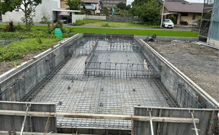 上足洗１１期　１号地　基礎工事 イメージ
