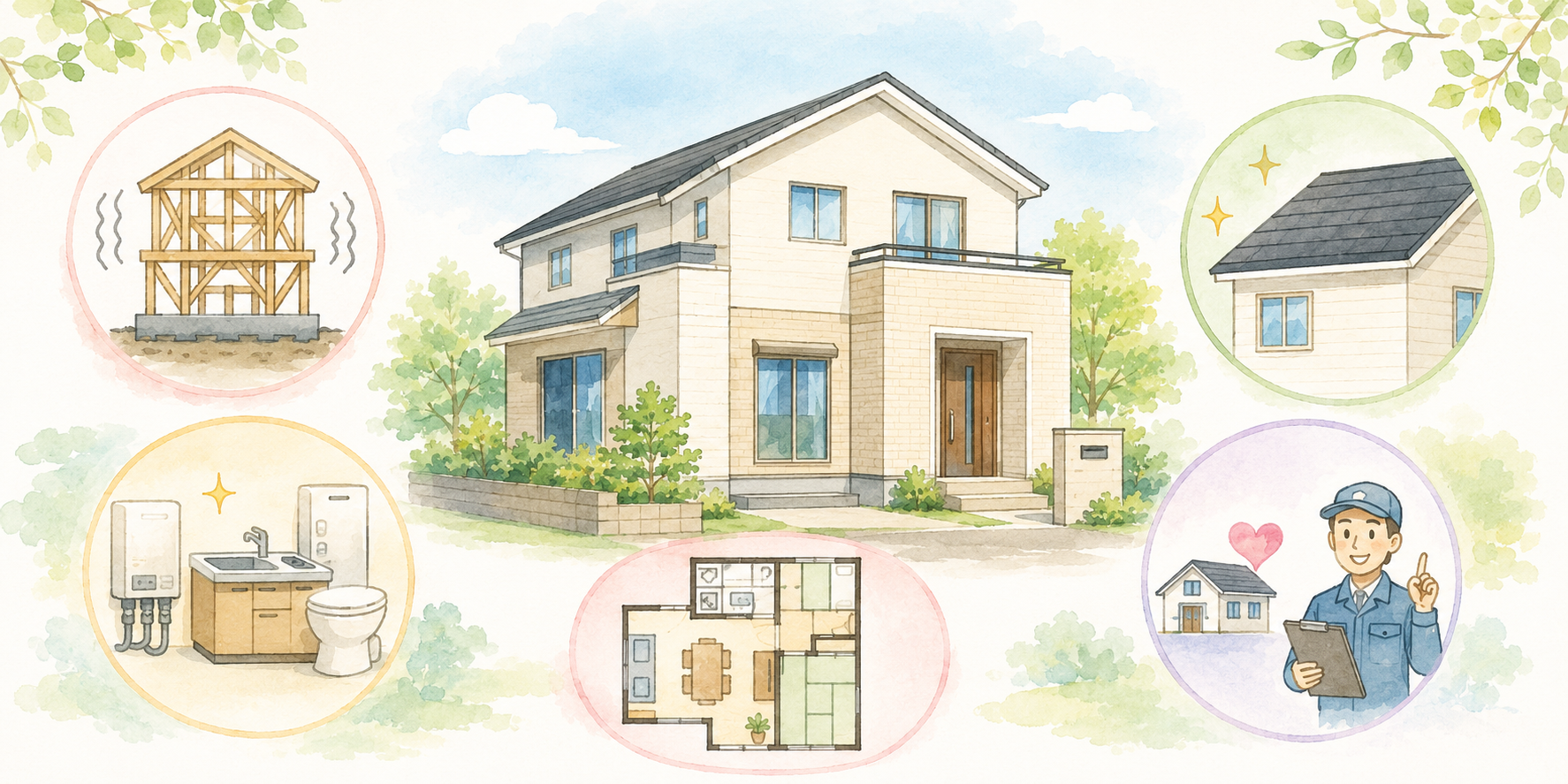 長く住める建売住宅の条件とは？耐震性とメンテナンス性に注目！ イメージ