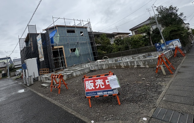 沓谷4期新築建売住宅工事中(*”▽”)」 イメージ