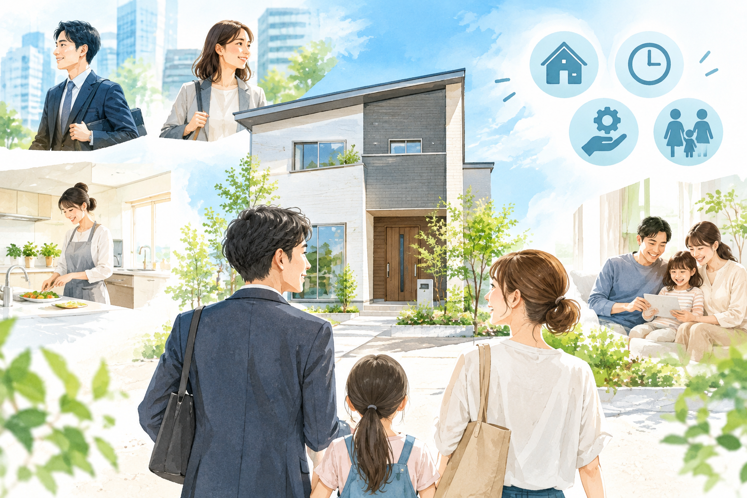 【建売住宅ガイド】共働き世帯に人気の建売住宅とは？ イメージ